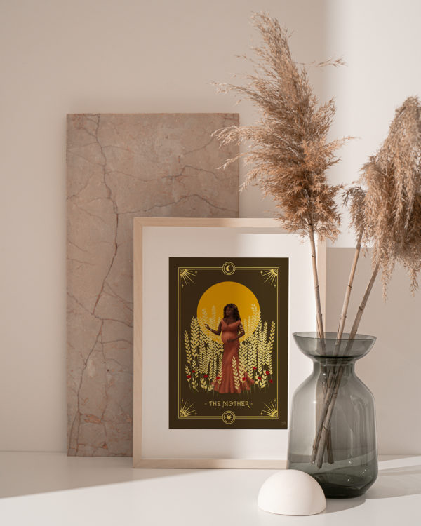 Fine Art Print of the Mother Archetypes, the most loving and caring of the 7 Feminine Archetypes.